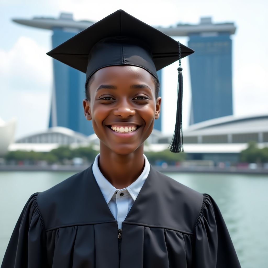 Student from Nigeria studying in Singapore